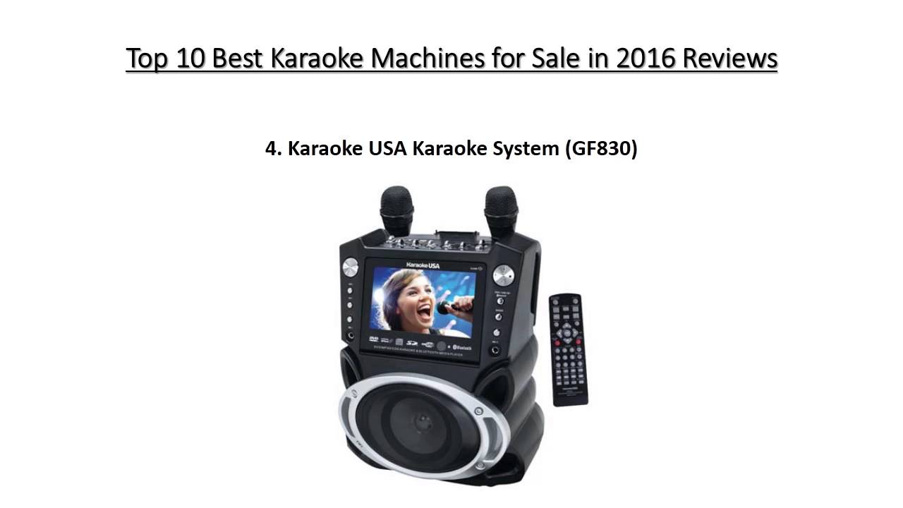 best karaoke machines for sale